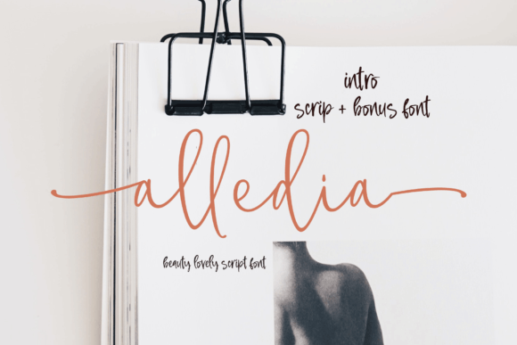 Alledia: A Modern Calligraphy Font