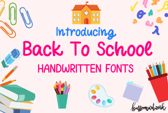 Back to School Handwritten Font