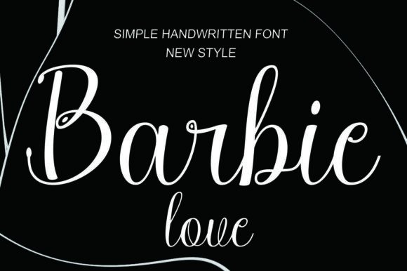Barbie Love Font for Business