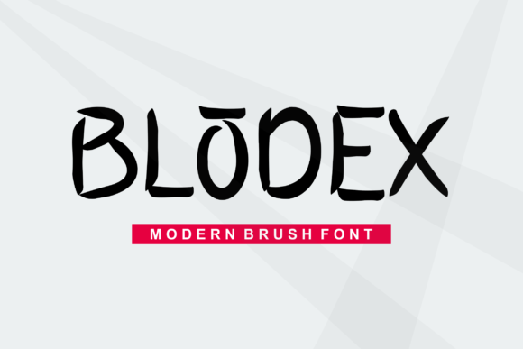 Blodex: A Handwritten Font for Elegant Design
