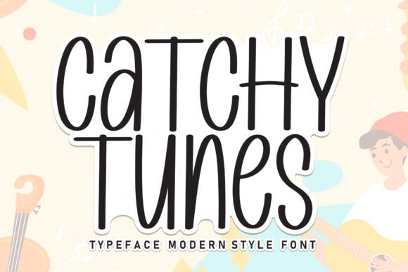 Catchy Tunes Font for Creative Makers