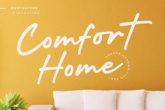 Comfort Home Font for Creative Makers