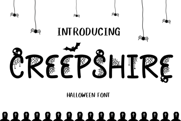 Creepshire: A Spooky Script for Bold Design