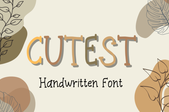 Cutest: A Sweet Typeface for Creative Projects