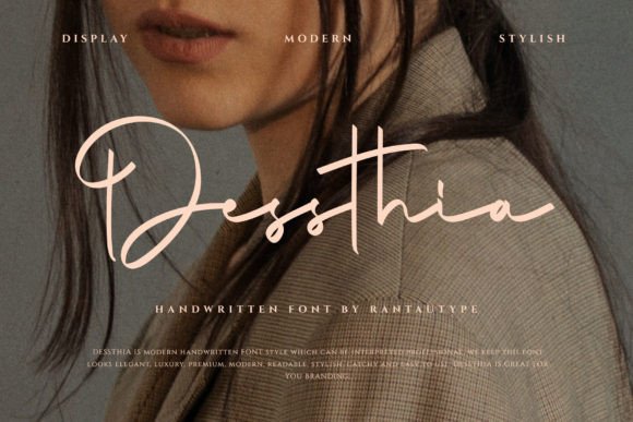 Dessthia: Elegant Handwritten Font for Campaigns