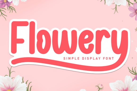 Flowery: A Sweet Script Font for Web Design