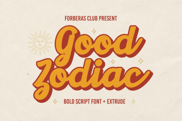 Good Zodiac Font for Elegant Design