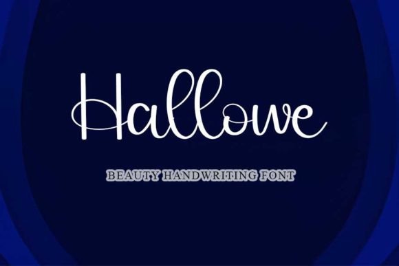 Hallowe Font: Elegant Script for Web Design