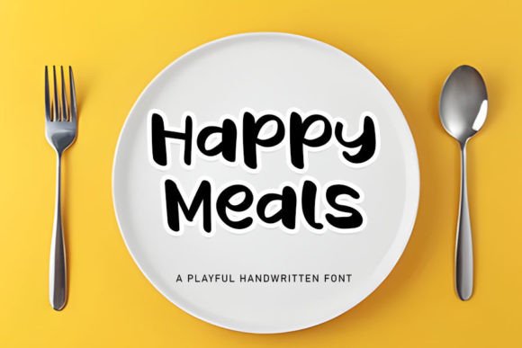 Happy Meals Font for Creative Makers