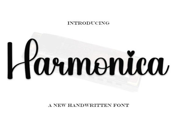 Harmonica: A Elegant Handwritten Font