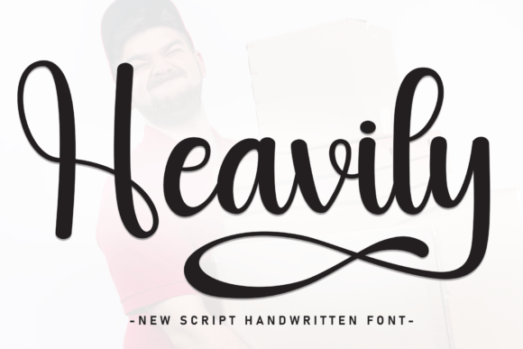 Heavily: A Sweet Font for Creative Campaigns