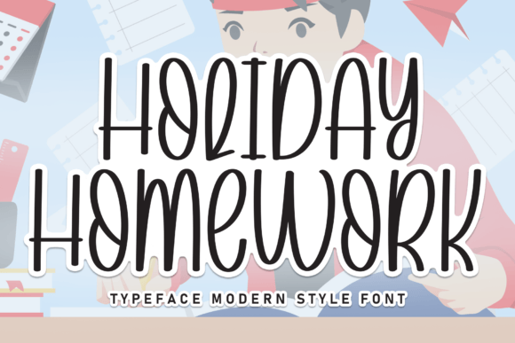Holiday Homework: A Sweet Display Font