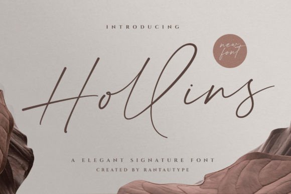 Hollins Font: Elegant Script for Business