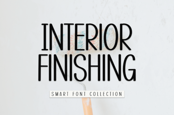 Interior Finishing Font