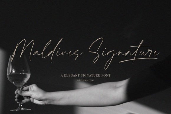 Maldives Signature: A Bold Script for Digital Campaigns