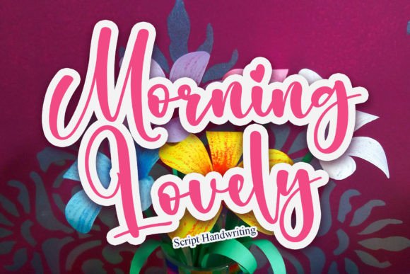 Morning Lovely is a stylish and dainty script font that adds a touch of elegance to any digital project. As a web designer, I recently found myself in the middle of a redesign for a boutique online store, and I needed a font that could elevate the brand’s visual identity without overshadowing the content. Morning Lovely quickly became my go-to choice for its delicate curves and refined appearance.