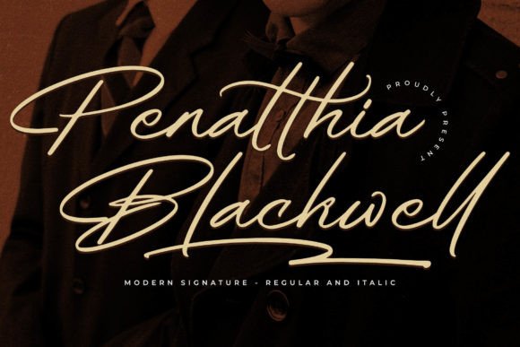 Penatthia Blackwell: A Modern Script Font