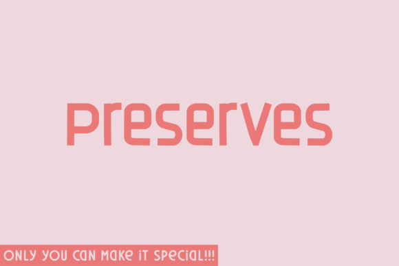Preserves: A Handwritten Font for Editorial Grace
