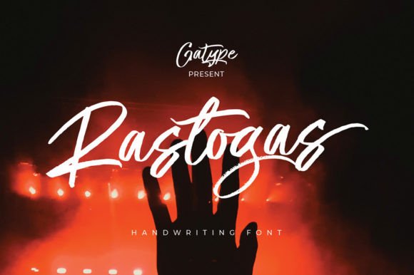 Rastogas: A Creative Typeface for Digital Design