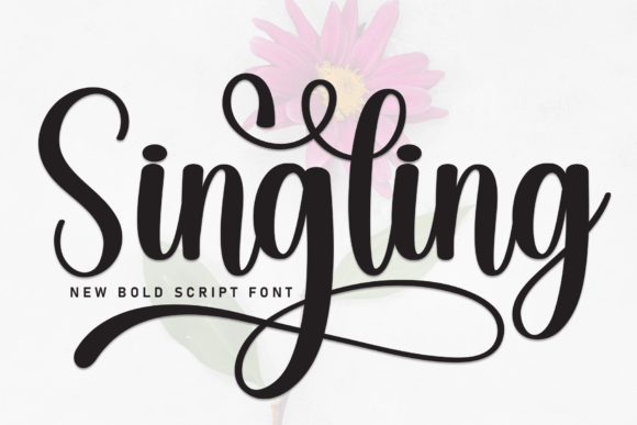 Singling: A Sweet Handwritten Font
