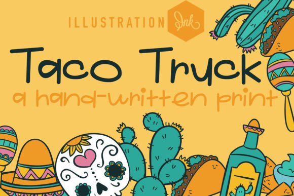 Taco Truck Font: Bold, Playful, and Perfect for Digital Marketing