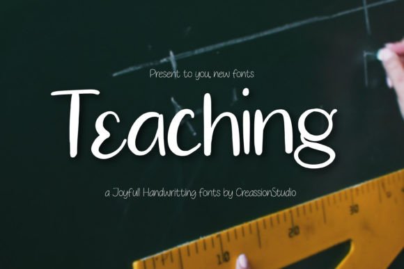 Teaching: A Font for Business Elegance