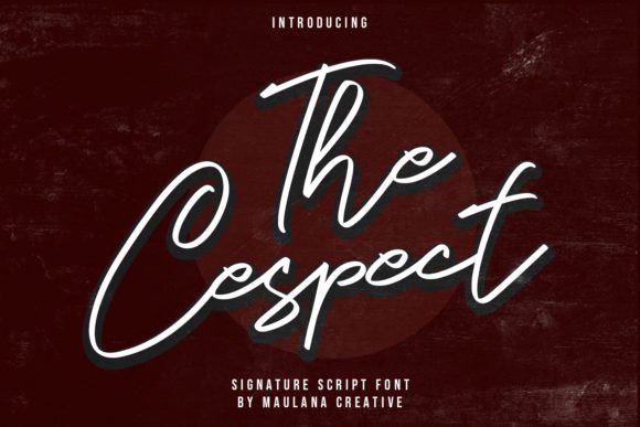 The Cespect Font for Editorial Design