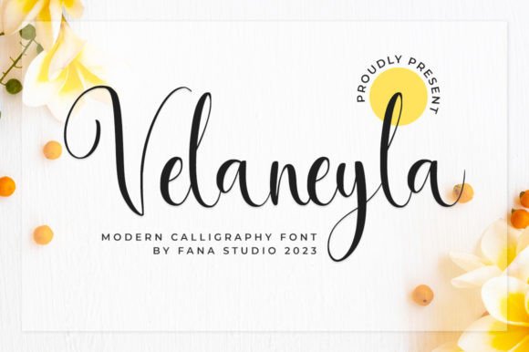 Velaneyla: A Script Font for Elegant Design