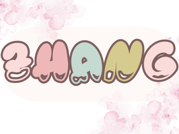 Zhang: A Bold Display Font for Web Design